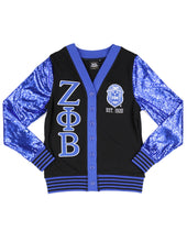 Load image into Gallery viewer, ZETA PHI BETA CARDIGAN
