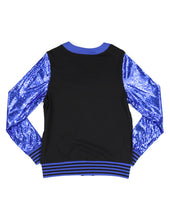 Load image into Gallery viewer, Zeta Phi Beta SEQUIN CARDIGAN_BLACK
