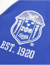 Load image into Gallery viewer, Zeta Phi Beta SEQUIN CARDIGAN_ROYAL BLUE
