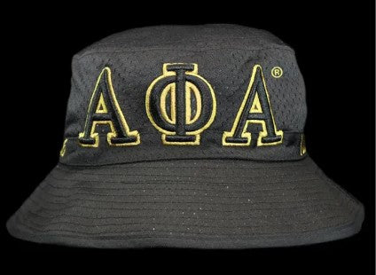 Alpha Phi Alpha (APA) Embroidered Bucket Hat