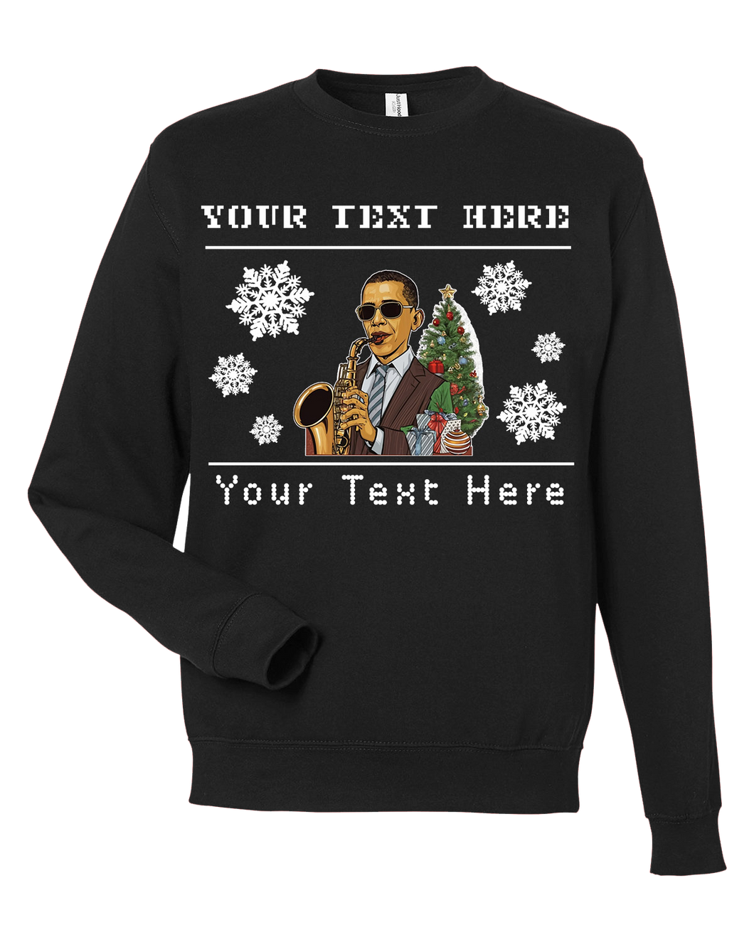 Barack Obama Christmas Ugly Sweater