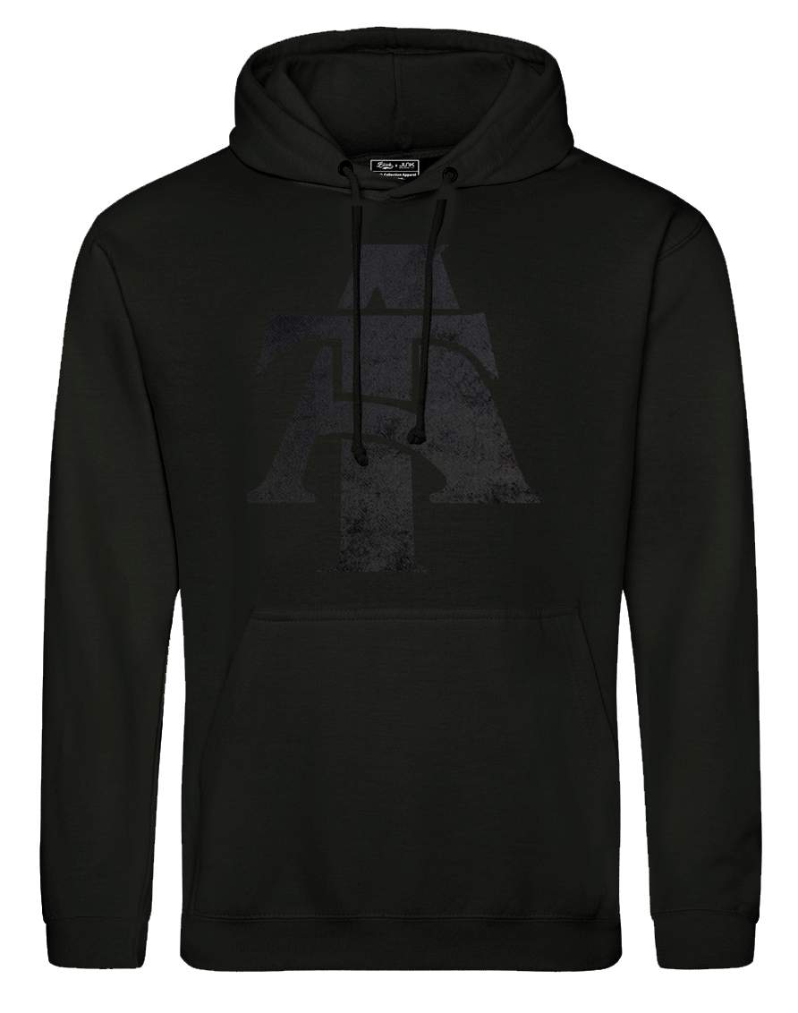 North Carolina A&T State University Black on Black Interlock Hoodie – Black Collection Apparel North Carolina A&T State University Black on Black Interlock Hoodie – Black Collection Apparel