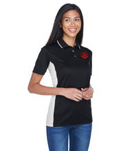 Load image into Gallery viewer, Delta SIgma Theta Ladies Certified CrownLux Performance® Ladies Plaited Polo 8406
