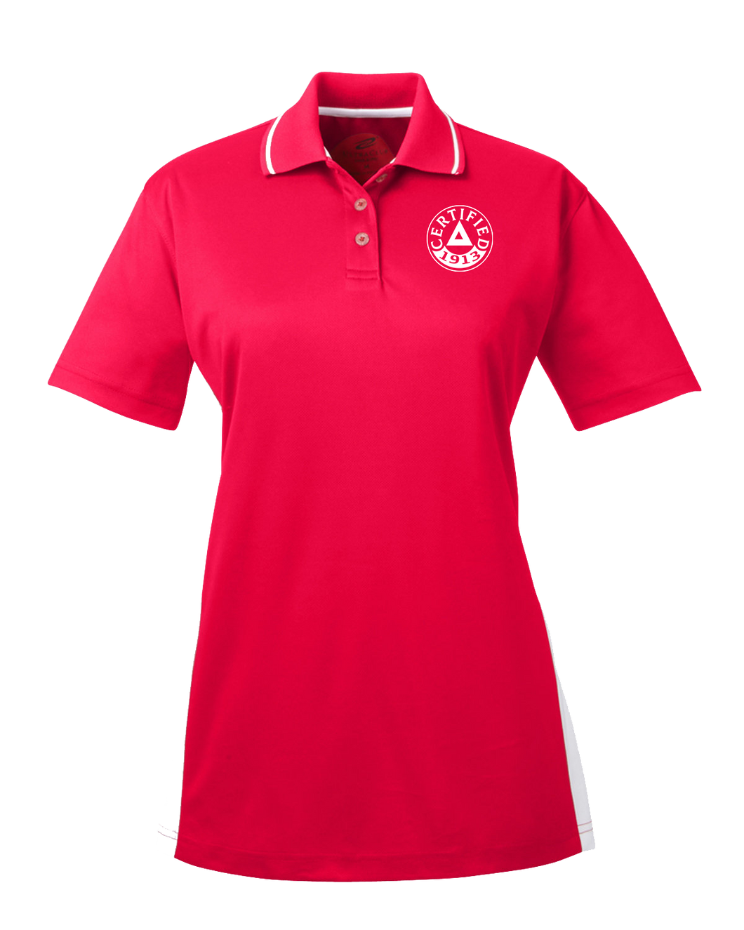 Delta Sigma Theta  Certified Two-Tone color collar Polo 8406L