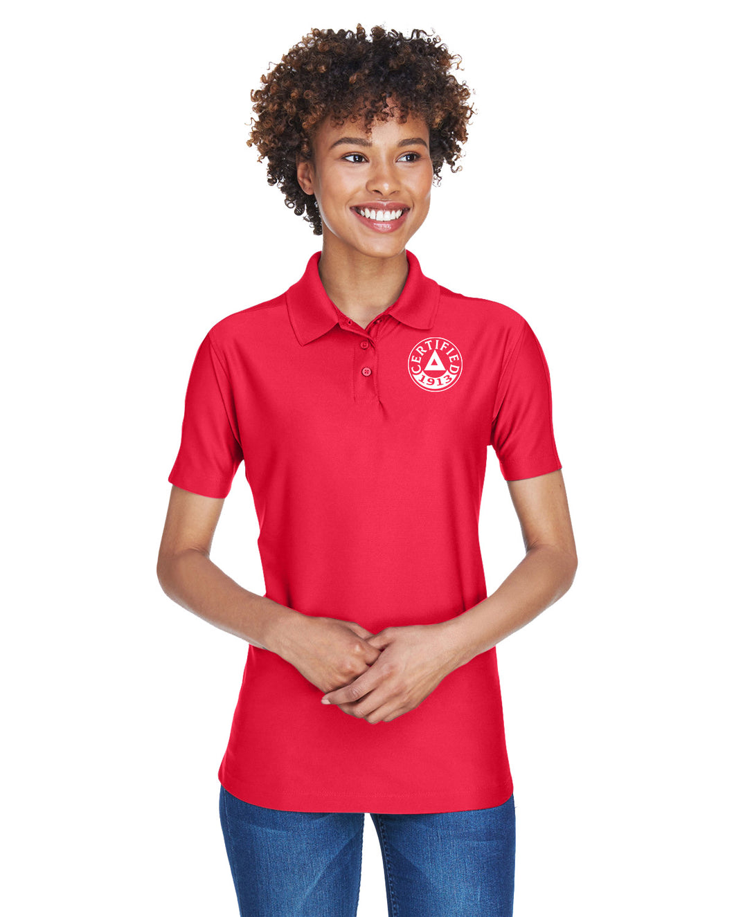 Delta Sigma Theta Ladies Certified  Polo 8414