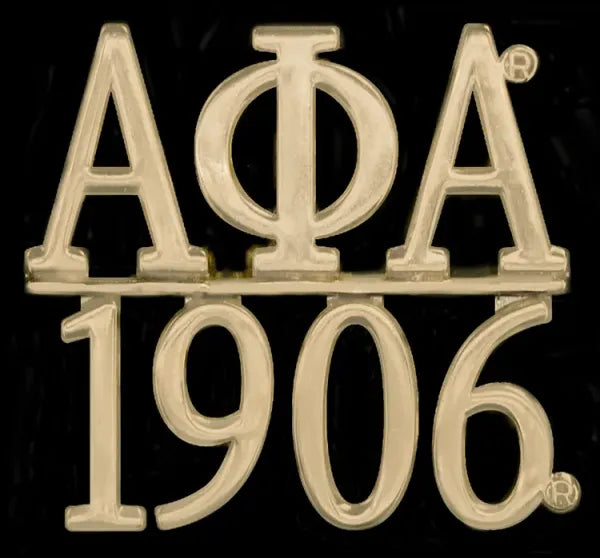 APA/1906 Chapter Bar Lapel Pin In Gold