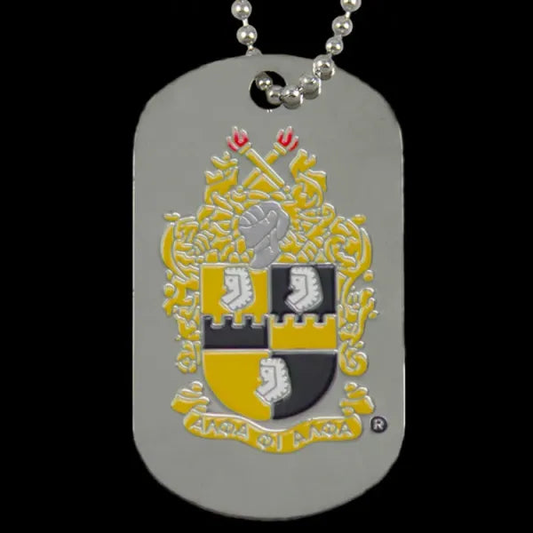 APA Silver Double-Sided Dogtag W/Chain