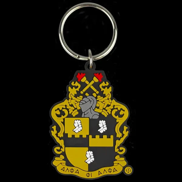 APA PVC Crest Key Chain