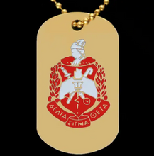 Load image into Gallery viewer, Delta Sigma Theta Double Sided Dog Tag
