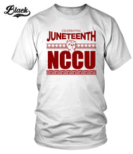 Cargar imagen en el visor de la galería, Camiseta NCCU Juneteenth
