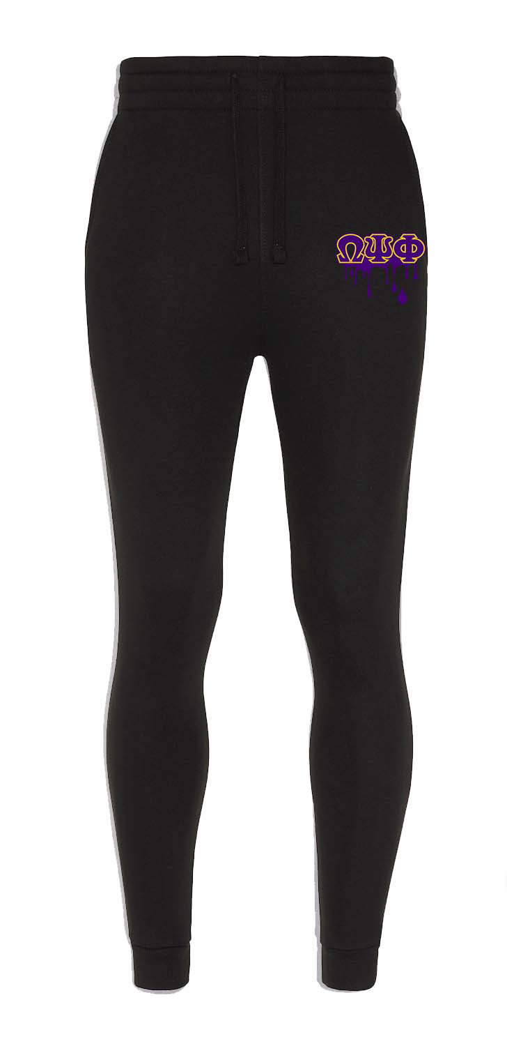 Omega Psi Phi Drip Joggers