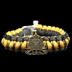 APA Paracord Survival Bracelet W/Adjustable Clasp