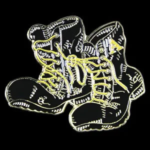 APA Alpha Boots Lapel Pin 1″T x 1-1/2″