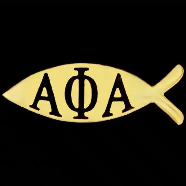 APA 1″W Fish Lapel Pin