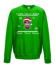 Cargar imagen en el visor de la galería, Suéter feo navideño de Tupac
