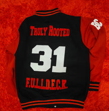 Load image into Gallery viewer, Delta Sigma Theta 1913 Blaze Varsity Jacket
