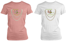 Load image into Gallery viewer, AKA Chucks &amp; Pearls T-Shirts
