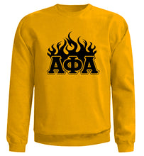 Load image into Gallery viewer, Alpha Phi Alpha Blaze Sweatshirt
