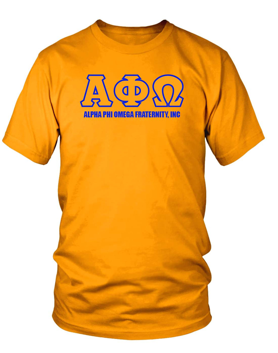 Alpha Phi Omega Greek Text T-Shirt