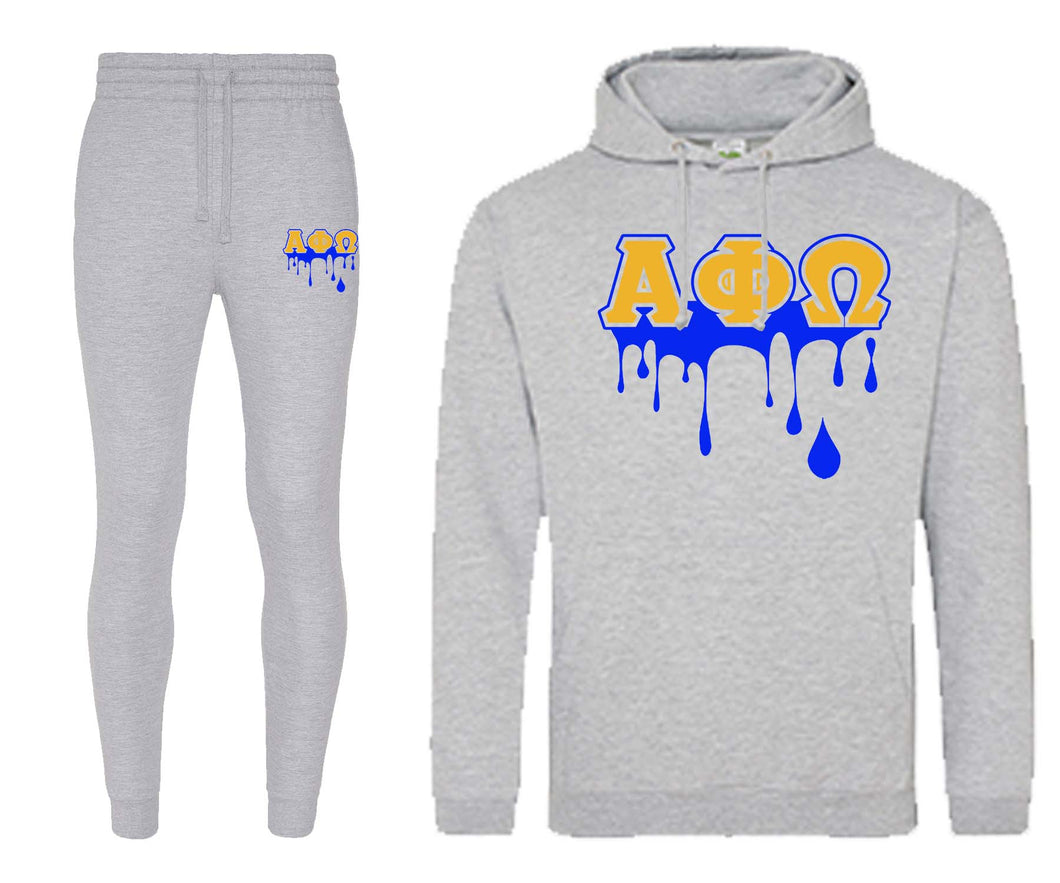 Alpha Phi Omega Drip Sweatsuit