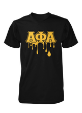 Cargar imagen en el visor de la galería, Alpha Phi Alpha Crew Neck Drip Collection T-Shirts
