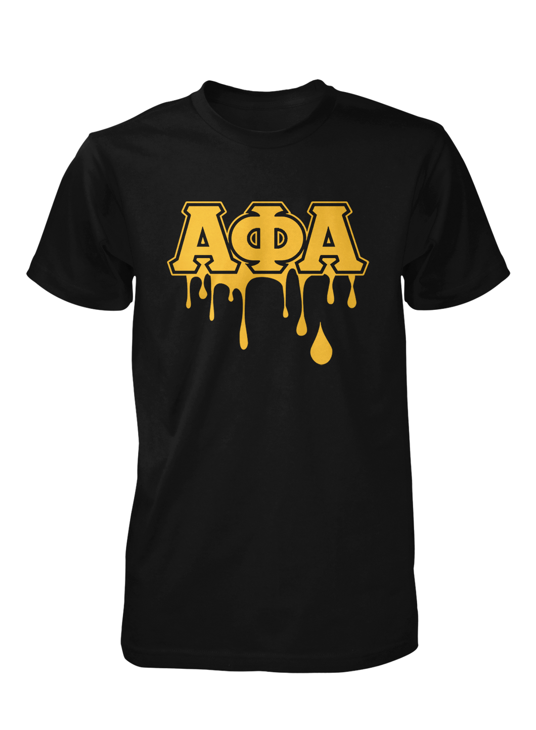 Alpha Phi Alpha Crew Neck Drip Collection T-Shirts