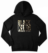 Load image into Gallery viewer, Black King Hoodie
