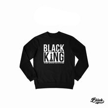 Load image into Gallery viewer, Black King Sweatshirt
