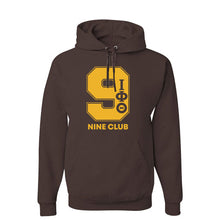 Load image into Gallery viewer, Iota Phi Theta Brown Line Number Hoodies
