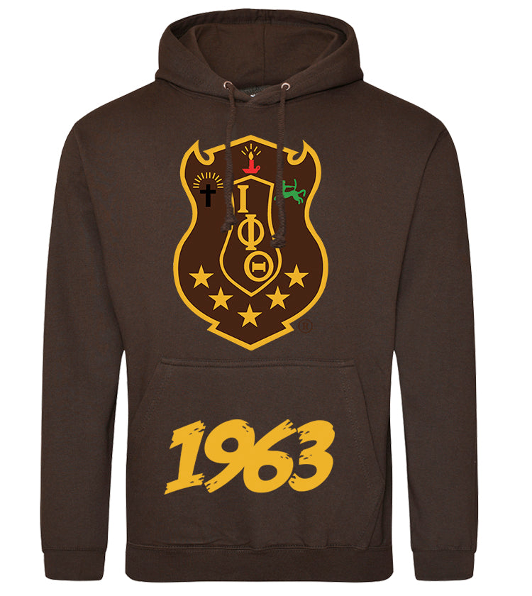 Iota Phi Theta Shield Hoodie