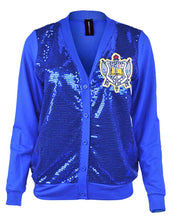 Cargar imagen en el visor de la galería, SIGMA GAMMA RHO SEQUIN CARDIGAN

