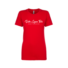 Load image into Gallery viewer, Delta Sigma Theta Script Font T-Shirt
