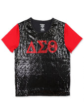 Load image into Gallery viewer, Delta Sigma Theta Sequin Tee
