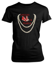 Load image into Gallery viewer, Delta Sigma Theta Chucks &amp; Pearls T-Shirts
