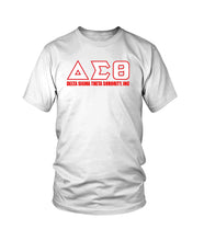 Load image into Gallery viewer, Delta Sigma Theta Greek Text T-Shirt
