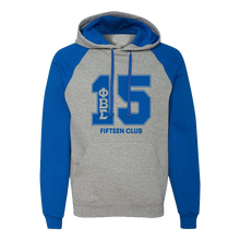 Load image into Gallery viewer, Phi Beta Sigma Royal/Grey Nu-blend Line Hoodie
