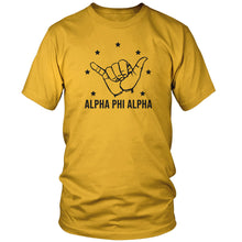 Cargar imagen en el visor de la galería, Alpha Phi Alpha HAND SIGN T-Shirts
