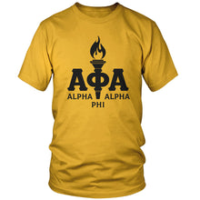 Cargar imagen en el visor de la galería, Alpha Phi Alpha TORCH T-Shirts
