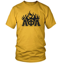 Cargar imagen en el visor de la galería, Alpha Phi Alpha Blaze T-Shirts
