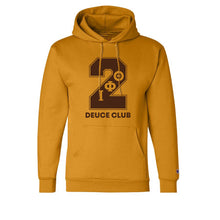 Load image into Gallery viewer, Iota Phi Theta Gold Line Number Hoodies
