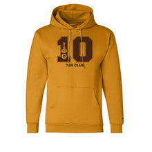 Load image into Gallery viewer, Iota Phi Theta Gold Line Number Hoodies
