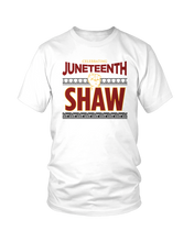 Load image into Gallery viewer, Shaw University Juneteenth T-Shirt

