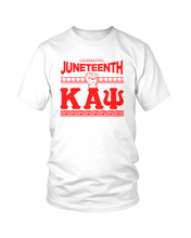 Load image into Gallery viewer, Kappa Alpha Psi Juneteenth T-Shirt

