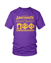 Load image into Gallery viewer, Omega Psi Phi Juneteenth T-Shirt
