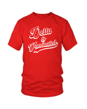 Load image into Gallery viewer, Delta Sigma Theta Vaccinated T-Shirt
