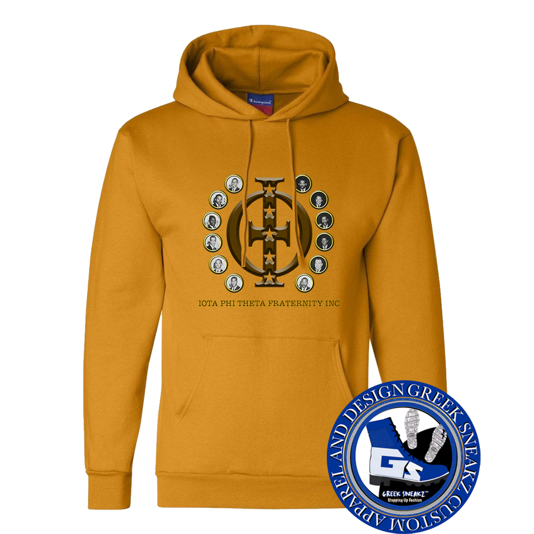 Iota Phi Theta Gold Founders Hoodie