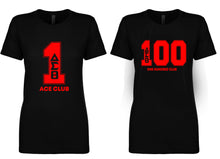 Load image into Gallery viewer, Delta Sigma Theta Line Number Black / Red / White T-Shirt 1-100
