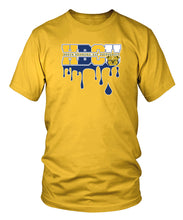 Load image into Gallery viewer, NCAT HBCU NAVY DRIP HOMECOMING T-SHIRT
