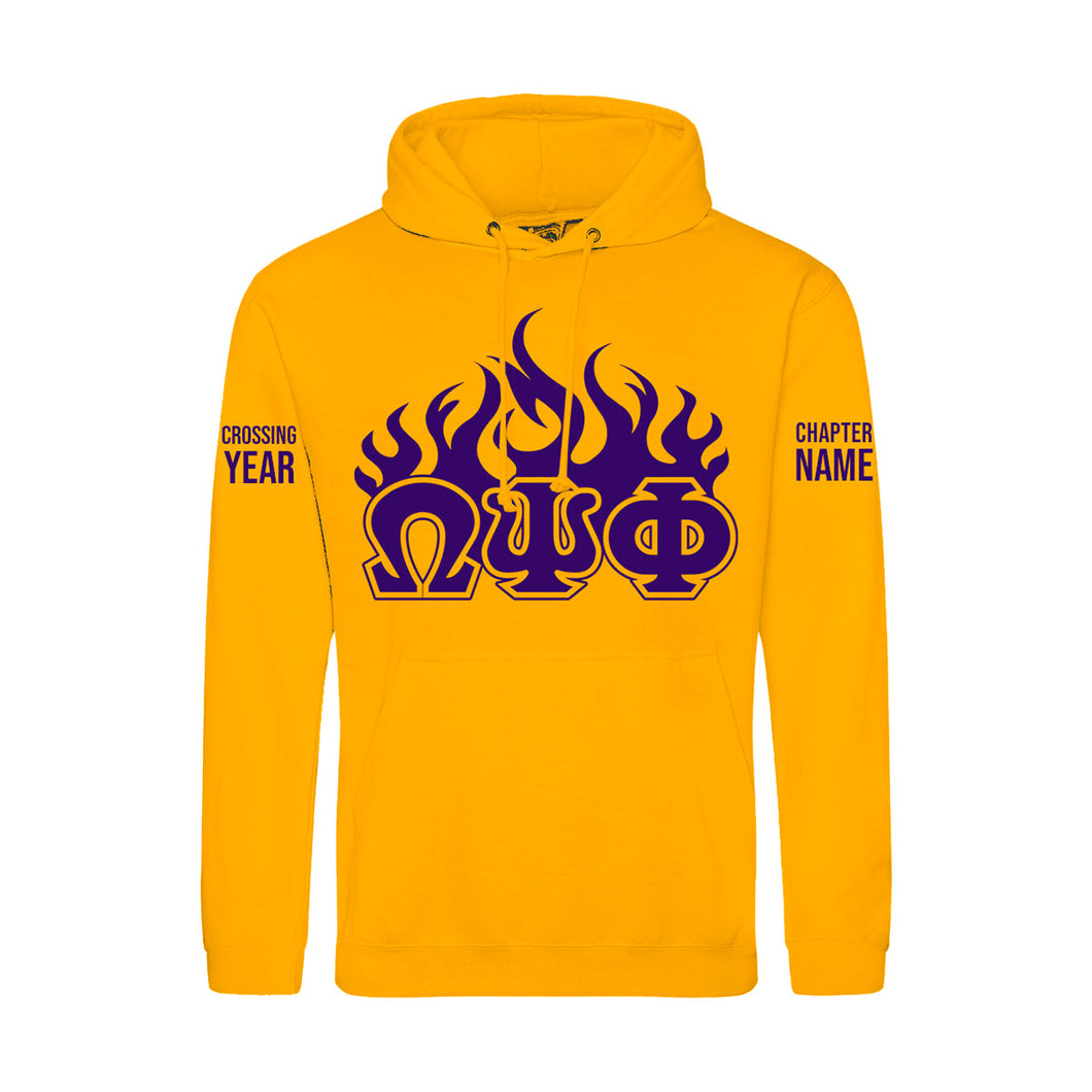 Omega Psi Phi Line Hoodie