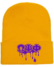 Cargar imagen en el visor de la galería, Omega Psi Phi Drip Beanies
